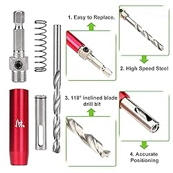 BicycleStore 17PCs Self Centering Drill Bit
