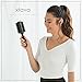 xtava Ionic Blow Dryer Voluminous Toolkit - Ceramic Blow Drying Kit with Nozzle Diffuser Attachment for Curly Hair and Round Body Hair Brush - Fast Styling Travel Hair Dryer for Professional Salon Use