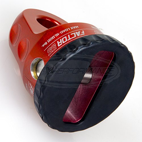 Factor 55 0001501 Shackle Mount, Red, Rated for up to 16,000 LB Winch - Image 4
