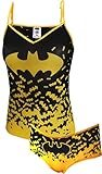 DC Comics Batman Mesh Cami & Panty Set for women (Medium)