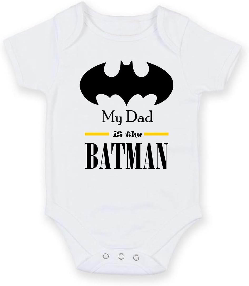 Trs Calm My Dad Is Batman Body Bebe Cadeaux De Bebe 3 6 Mois Blanc Bodys Et Combinaisons Bodys Zwembaddebeemd Nl