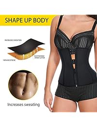 LODAY Corsé de neopreno para entrenamiento de cintura, para pérdida de peso, térmico, para adelgazar la barriga, para hacer ejercicio