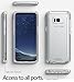 Poetic Affinity Slim Fit Galaxy S8 Case with Anti-Slip Side Grip and Reinforced Corner Protection Bumper for Samsung Galaxy S8 Clear