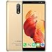 Cell Phone Unlocked, v mobile N8-N Smartphones International Version, Dual Sim Mobile Phones with 5.5 inch HD (18:9) Screen|1GB RAM + 16GB ROM|Android 7.0|5.0 MP+ 8.0 MP|2800 mAh Battery| Gold