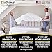 Eco Home USA Premium Mattress Pad Protector - Waterproof Cover - Vinyl Free, Terry Cotton Topper (Full)