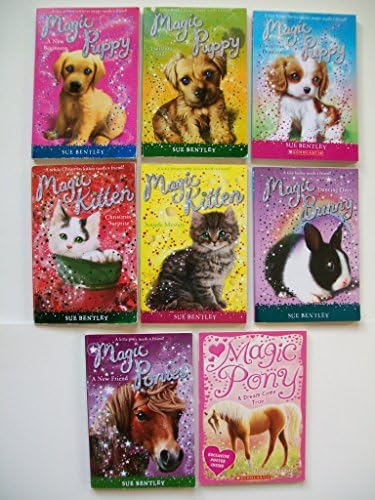 Sue Bentley (Set of 7) Magic Puppy; Magic Kitten; Magic Bunny; Magic Ponies