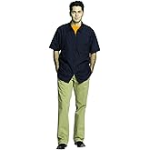 Diane Barber Jacket – Salon Cover Up with Zipper and Pockets for Barbers, Hair Stylists, Nail Tech, D789