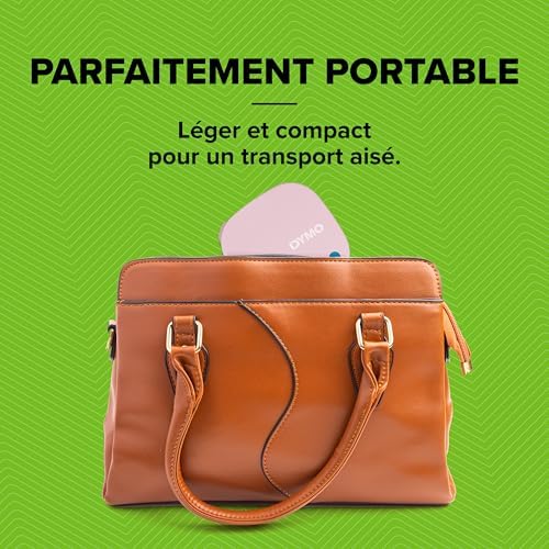 LetraTag 200B Kit d'étiqueteuse avec Bluetooth en Rose | Imprimante d'étiquettes compacte | Se connecte à iOS/Android à l'aide de Bluetooth sans Fil | Inclut 3 Rubans pour étiquettes