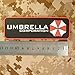 Umbrella Corporation Resident Evil Cosplay PVC Rubber 3D Hook-and-Loop Patch