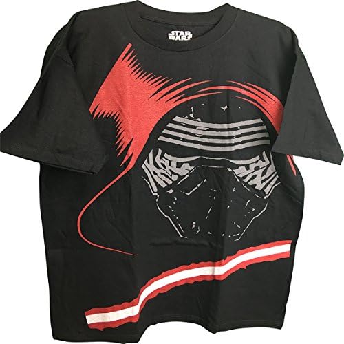 Star Wars Stormtrooper Helmet Graphic Black Adult T-Shirt Large