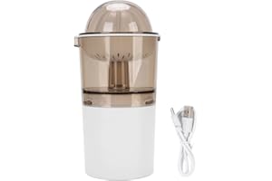 Electric Orange Juicer Machine, Powerful Cordless Quiet Citrus Juicer for Home Picnic Camping Detachable High Yield Juice Ext