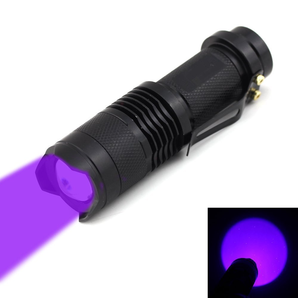 Windfire Mini Zoomable 3 Modes Uv-Ultraviolet Led Blacklight Flashlight Aa/14.. 21 51qYpqpTkUL