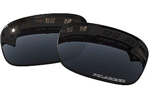 OOWLIT Replacement Sunglass Lenses for Oakley Holbrook OO9102 57mm Polarized