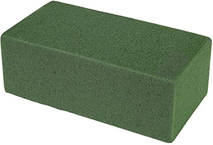 Set Of 10 Wet Foam Peg Brick Of Floral Foam Plus Sponge Foam Flower Arrangement Amazon De Garten