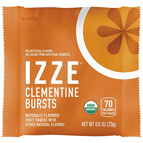 Izze Bursts Organic Fruit Snacks, Clementine, 0.8oz Pouches, (18 Pack) - Thumbnail 7