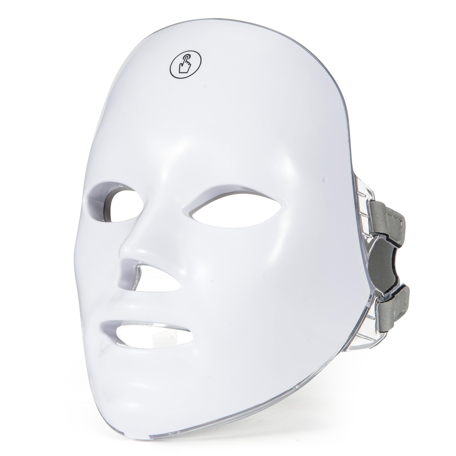 Facego Red Light Mask for Face, 7 Color Red Light Facial Masks, At-Home Facial Care Device, Portable, Cordless, and Rechargeable