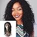 Enoya Hair 360 Lace Frontal Wigs 180% Denisty Human Hair Wigs for Black Women Curly Brazilian Virgin Hair Pre Plucked 360 Lace Wigs with Baby Hair (10