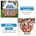 Baby Playpen, Exqline Portable Safety Kids Playpen for Infants and Babies, Foldable and Compact Best 6-Panel Baby Playard for Indoor and Outdoor[2018 Updated New Version]