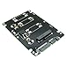 JIUWU Mini PCI-E mSATA SSD to 2.5 inches SATA Hard Disk Enclosure Case Converter Adapter