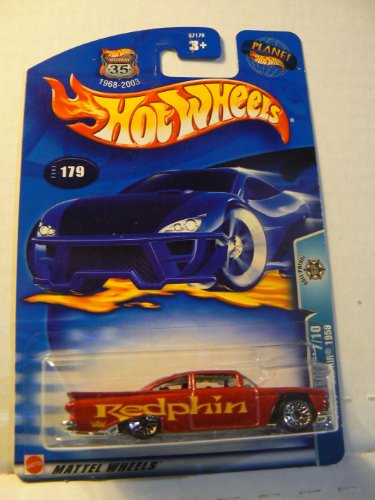 Hot Wheels Roll Patrol 7/10 Chevy Bel Air 1959 2003 #179 Candy Apple Red