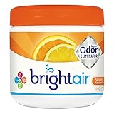BRIGHT Air BRI 900013 Super Odor Eliminator, Mandarin and Fresh Lemon, 14 oz., Orange (Pack of 6)