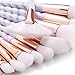 NESTLING 10pcs Unicorn Makeup Brush Set Professional Foundation Powder Cream Blush Brush Kits