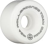 Rollerbones Team Logo 57mm 98A White Recreational