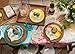 Entertaining with Caspari 15-Pack Le Jardin De Mysore Guest Towels