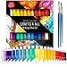 Acrylic Paint Set 24 Colors by Crafts 4 ALL Perfect for Canvas, Wood, Ceramic, Fabric. Non Toxic & Vibrant Colors. Rich Pigments Lasting Quality for Beginners, Students & Professional Artist primary