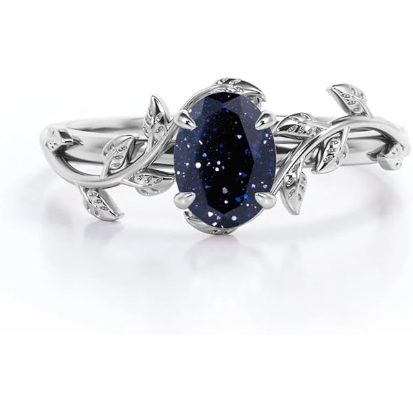 CTIEIP Real Diamond Claddagh Ring For Women - 0.2cttw Natural Diamond With Created Aquamarine, 10K/14K/18K/20K Gold Or Sterling Silver