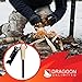 Dragoon Unlimited Fire Starter Kit – Traditional Bushcraft Ferro Rod – Emergency Survival Tool – Handmade Wooden Handle – Perfect for Camping, Hiking, Adventure Trips – 12,000-20,000 Strikesthumb 2
