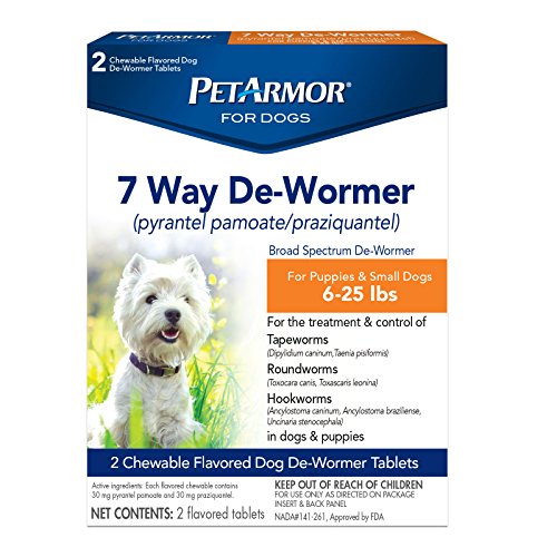 Buy PETARMOR 2 Count 7 Way Wormer s for Dogs Online at desertcartUAE