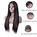 CHEETAHBEAUTY（18inch Brazilian Straight Lace Front Wigs Human Hair 13x4 Lace Front Wig For Black Women Pre Plucked with Baby Hair Jet Black