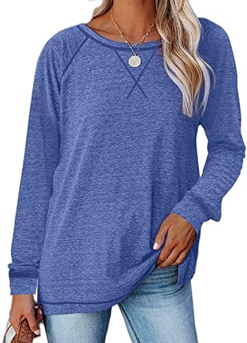 BESFLY Womens Summer Tops Long Sleeve 