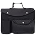 Pet Car Seat Cover for Cars, Moonsteps Waterproof Dog Hammock Seat Cover for Dogs, Cars Trucks Suv's & Vehicles, NonSlip Backing - Black
