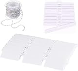 First blinds Vertical Blind Repair Kit 89mm 3.5in Slats Bottom Weights Beaded