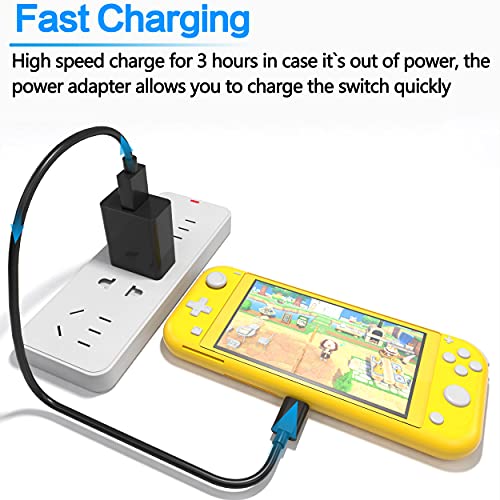 Nintendo Switch Charger, 15W Switch Fast Charger UL Listed AC