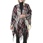 Zando Womens Tassel Plaid Shawls Printed Open Front Blanket Ponchos for Women Large Scarf Soft Blanket Shawls for Women Zando Womens Tassel Plaid Shawls Printed Open Front Blanket Ponchos for Women Large Scarf Soft Blanket Shawls for Women