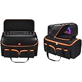 MegaDive Speaker case for JBL PartyBox On The Go Speaker,Can Storage Microphone,Party Street Performance Outdoors Carrying Speaker Bag Compatible with JBL PartyBox On The Go Essential case