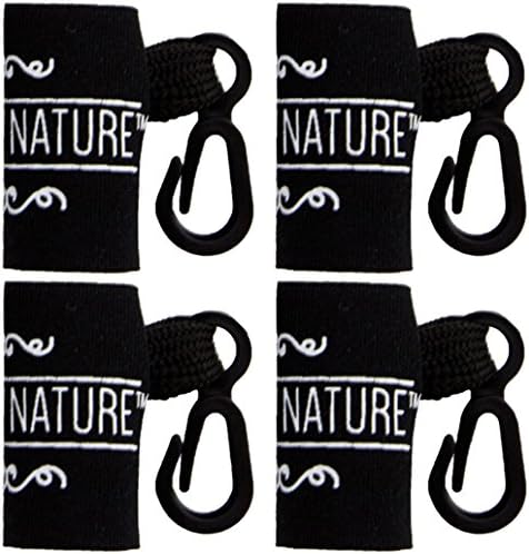4 Pack Lip Balm Holder by Naturistick - Clip-On Convenient Holster for Key Chains, Purses, Backpacks, and Ski Jackets - Durable Weather-Proof Neoprene Sleeves - Made in USA