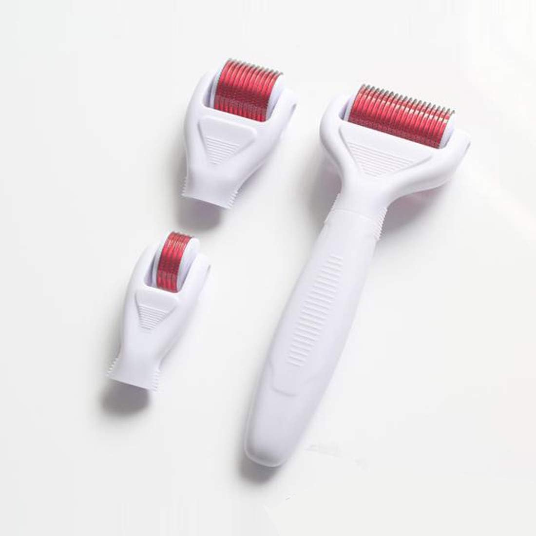 GTC 3 in 1 Derma Roller Skin Kit for Wrinkles, Hyper-pigmentation and Lines (Multicolour, 1.0 + 1.5 + 0.5 mm)
