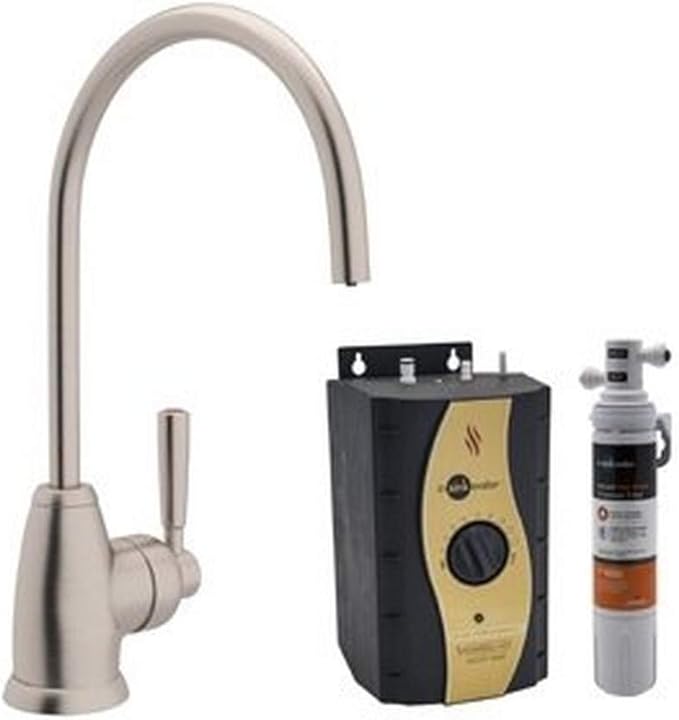 Rohl U.KIT1345LSTN2 Kit Perrin & Rowe Contemporary Kitchen Mimas Hot