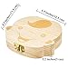 Antner Baby Tooth Box Save Wooden Deciduous Souvenir Case Teeth Keepsake Organizer for Boy