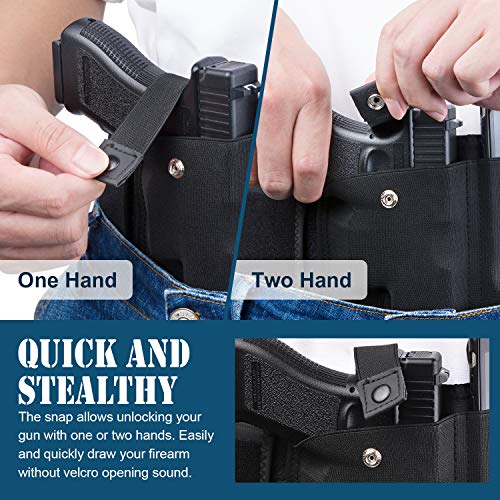 iFuntec Belly Band Holster for Concealed Carry, Ultimate Breathable