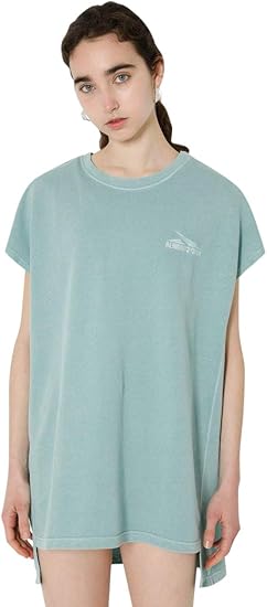 Amazon Co Jp マウジー ワンピース ドレス Sw Garment Dye N S ワンピース 010csb90 1100 Free グリーン レディーズ 服 ファッション小物