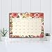 Orange Circle Studio 2019 Deluxe Wall Calendar, August 2018 - December 2019, Flower Power