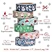 ARTIT Washi Tape Set | Special Christmas Edition | 33 feet Long, 0.6 inch Wide | 6 Decorative Rolls | Holiday Festive Masking Tapes | DIY Xmas Crafts, Greeting Cards, Tree Decorations, Gift Wrapping
