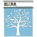 Clear Scraps CSSM6-FMTRE Family Tree Stencils, 6 by 6