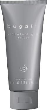 Bugatti Signature Grey Man Eau de Toilette 100ml + Shower Gel 200ml Gift Set view 2