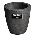 #1.5-2 Kg Foundry Clay Graphite Crucibles Cup Furnace Torch Melting Casting Refining Gold Silver Copper Brass Aluminum